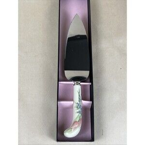 Rare NIB VTG Garden Party PFALTZGRAFF Stainless Cake Pie Server SheffieldEngland